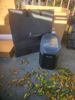 Ecoflow Delta Max 2000w Portable Solar generator with 200w Solar panel