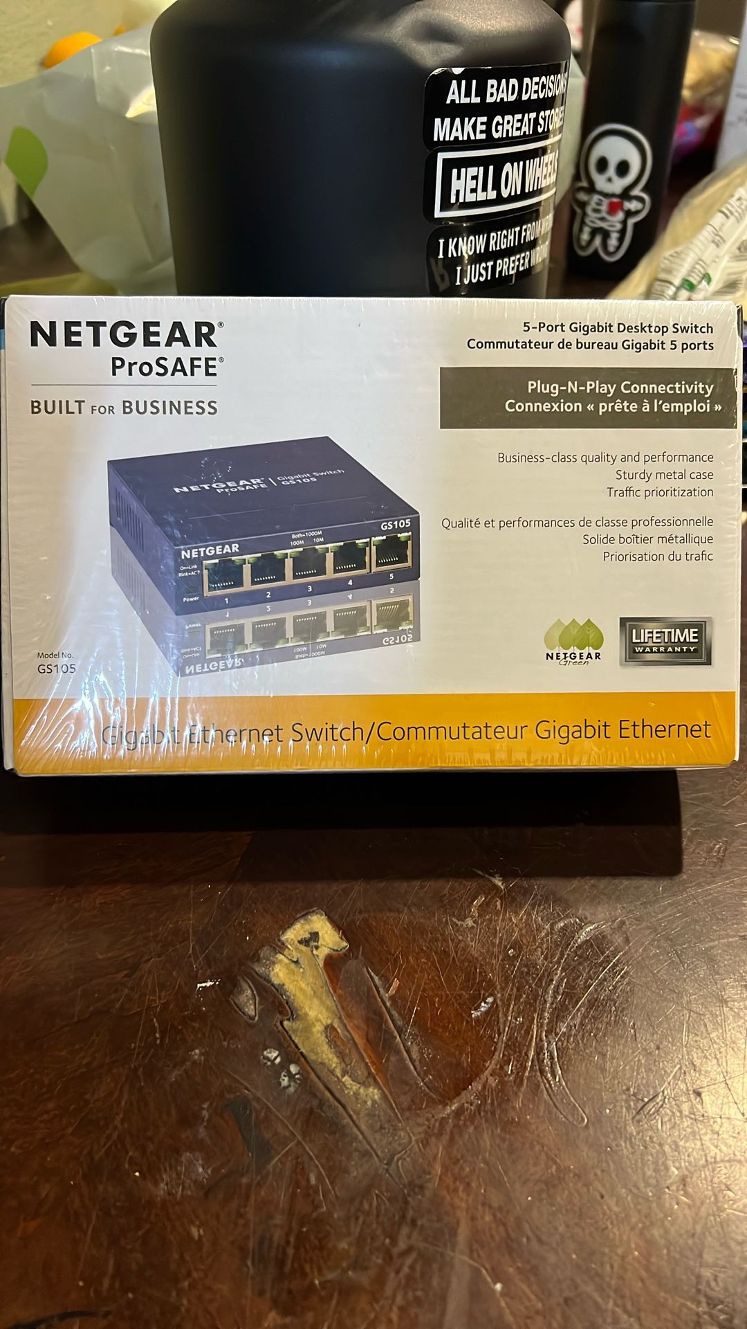 Netgear Prosafe 5 Port gigabit Desktop Switch