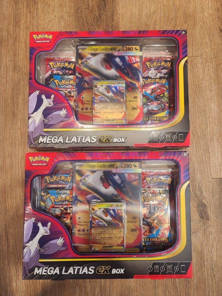 Pokemon Mega Latias EX Sealed Box Destined Rivals Mega Evolution New