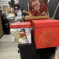 Christmas Nesting Boxes