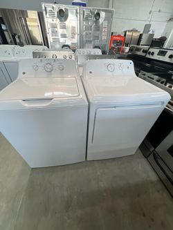 Washer and dryer set🔴🟠🔵 Conjuntos lavadora y secadora GE 🟣🟢🔴🟡