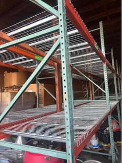 Pallet racking used