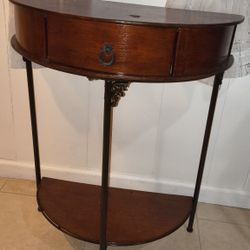 Antique Table Cherry Red