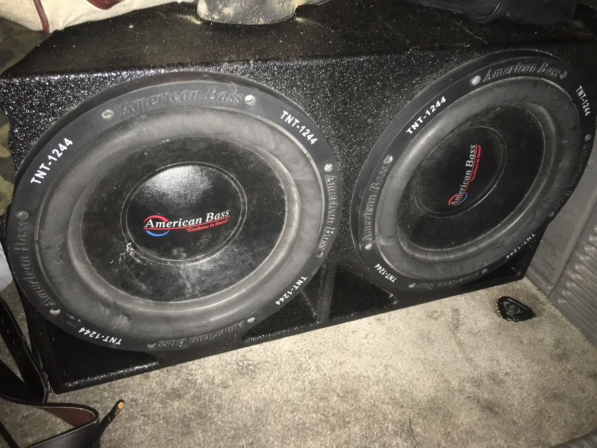 American bass 12 inch subwoofers
