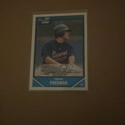 rookie freddie freeman