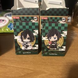 Pop Mart Demon Slayer And One Piece 
