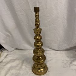 Vintage HOMCO Japan 18” Tall Brass Candlestick 