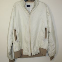 Mens Vintage Holloway Zip Up Bomber Jacket Size Large 