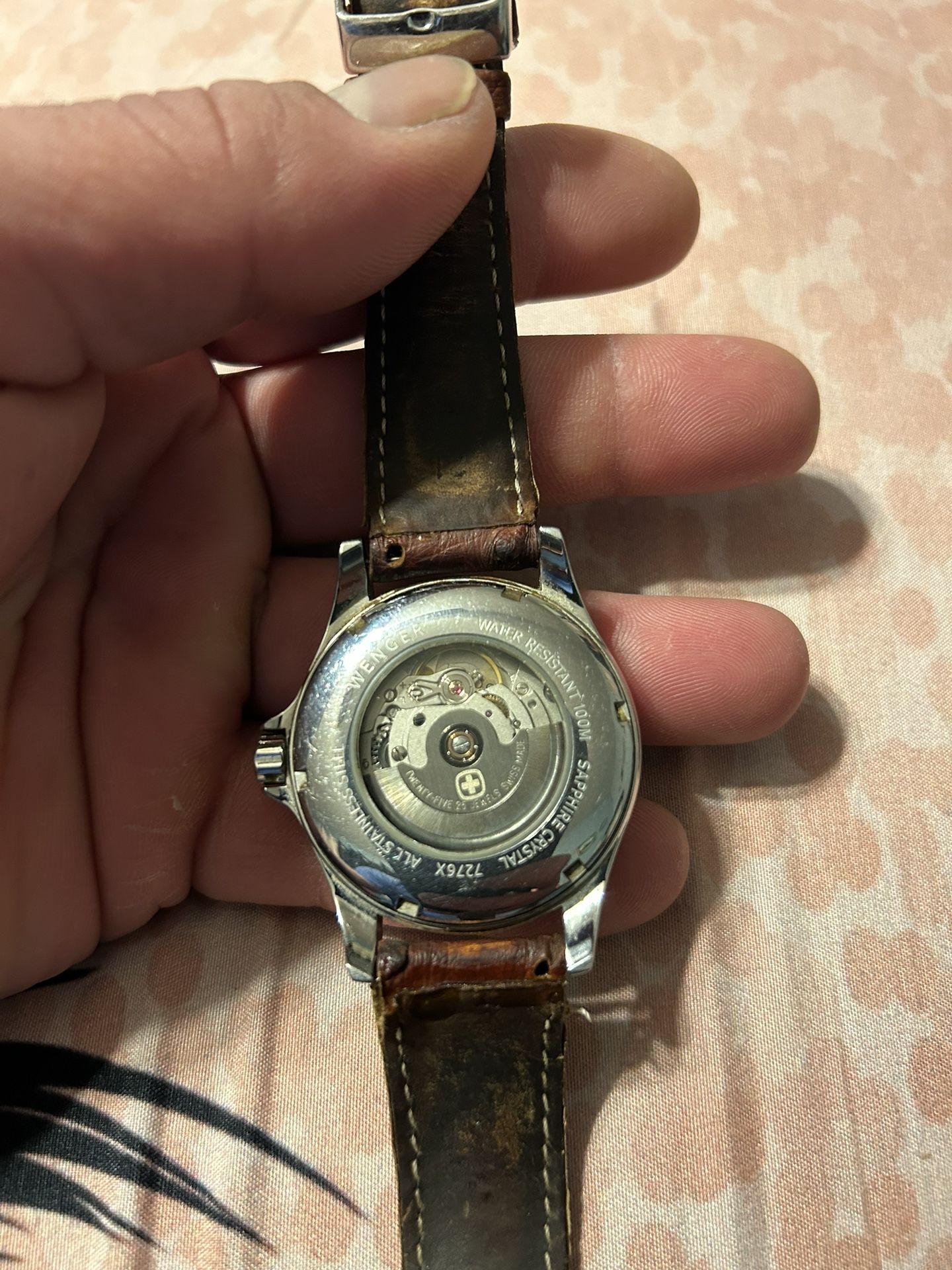 Wenger Automatic Swiss Watch 7276X Runs