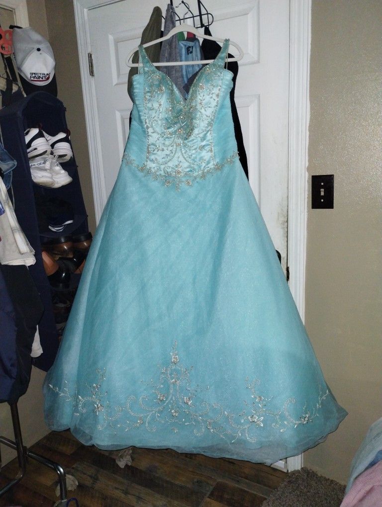 Size 20 Prom Dress Tag Still On It