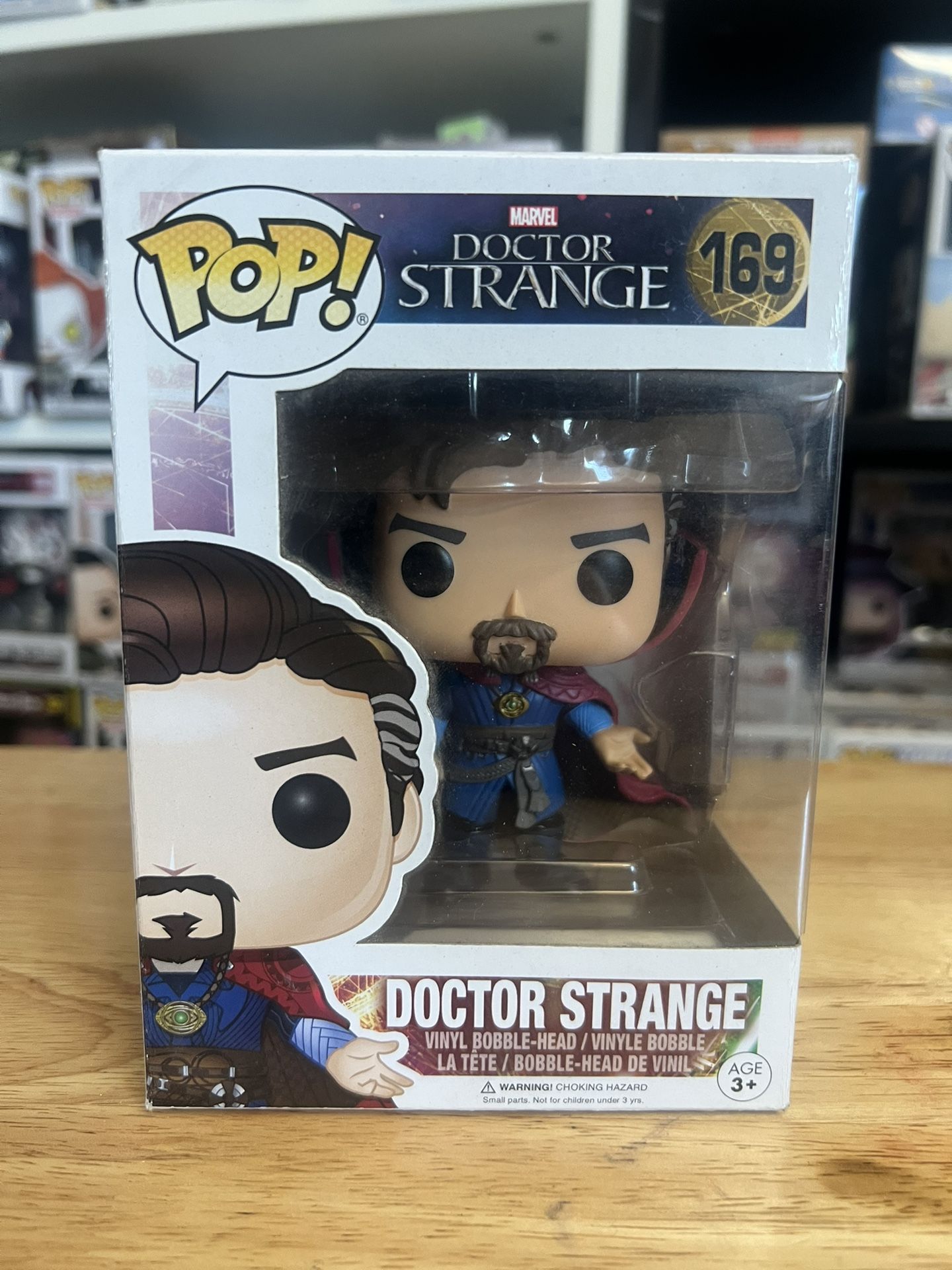 Doctor Strange Funko Pop Bobblehead #169 Marvel Comics Movies Stephen Disney MCU