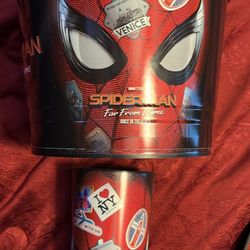 Spider-Man Far From Home/ No Way Home Regal Popcorn Bucket & Cup