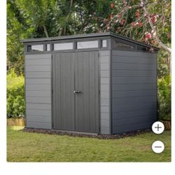 Keter Cortina 9x7 Storage Shed $1,200