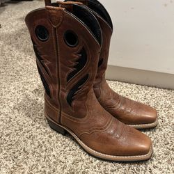 Ariat Men’s Western Boots Brown Leather Size 10 like new