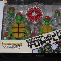 SDCC 2024 Exclusive Neca TMNT 40th 2 PACK Teenage Mutant Ninja Turtles! IN HAND