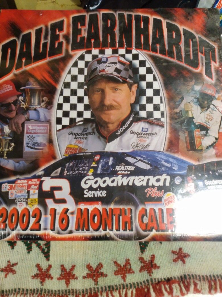 Vintage Dale Earnhardt Calendar