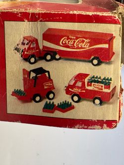 Buddy L Coca  cola set