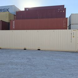 NEW 40HC Double Ended Door One Trip Shipping Containers For Sale