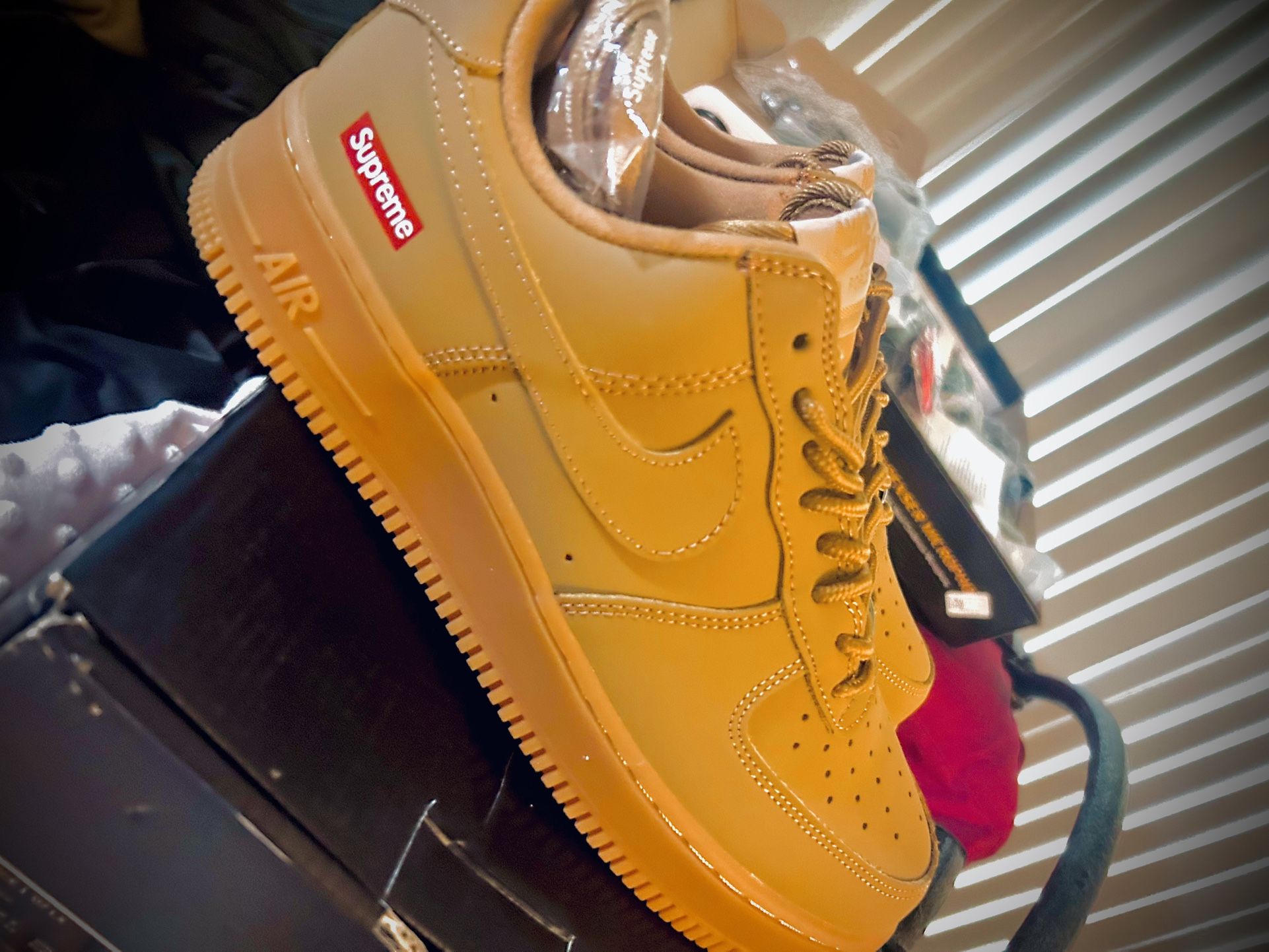 Nike x Supreme Air Force 1 Wheat