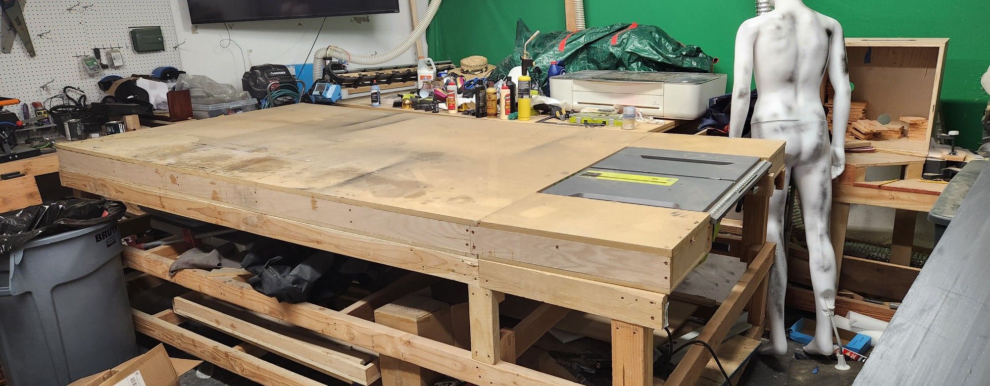 Ryobi 15 Amp 10 Inch Table Saw Without Outfeed Table