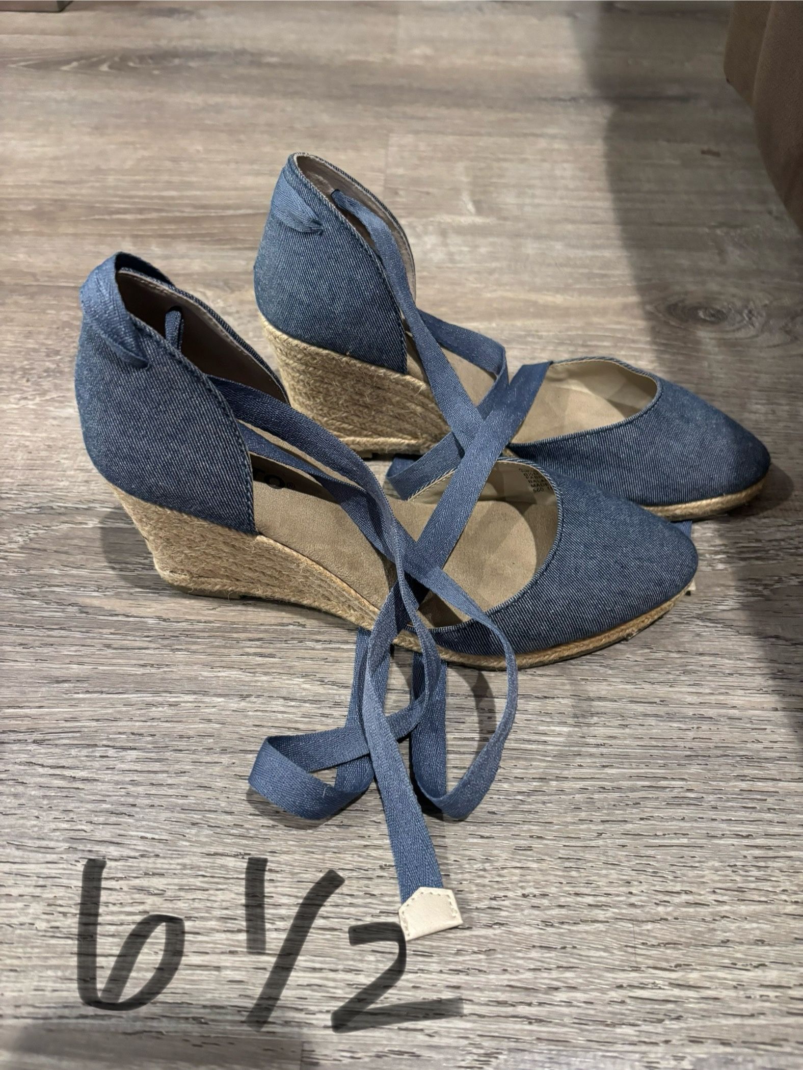 Espadrille Wedge Sandals Lace Up Heels Woman’s Shoes