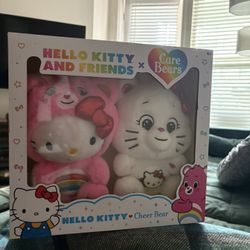 Hello Kitty Care Bears In Box