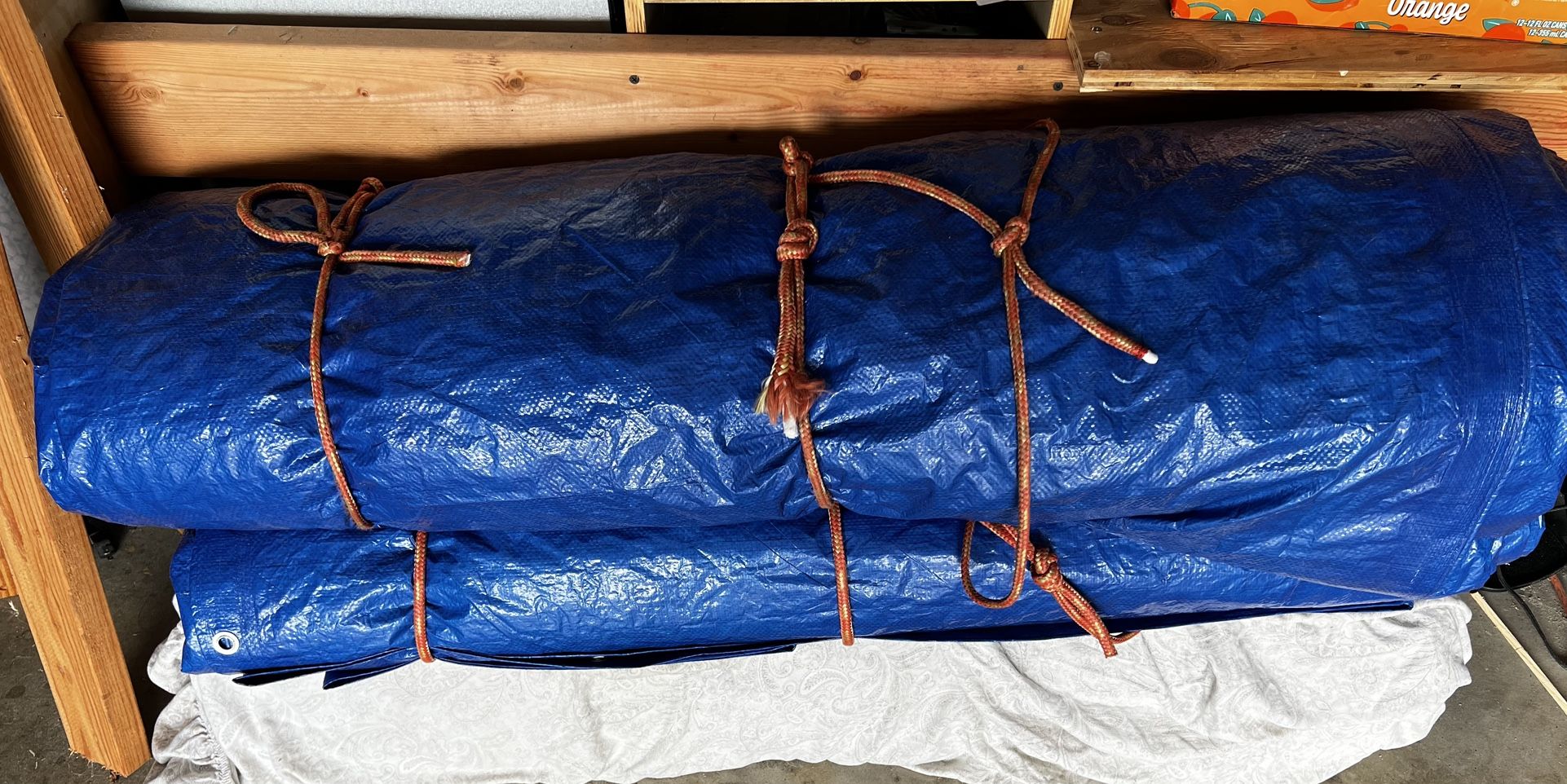 Large Blue Tarps 