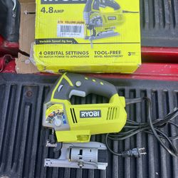 Ryobi 18 V variable speed jigsaw