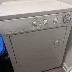 White Frigidaire Dryer