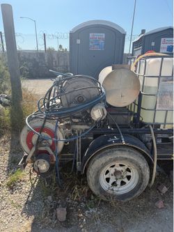 Power washer hot water
