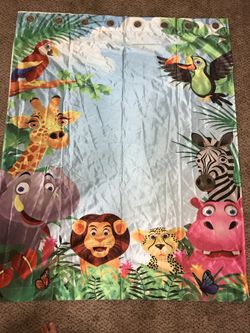 Kids room curtain