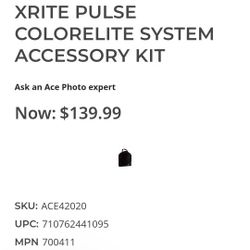 xrite pulse colorelite system accesory kit