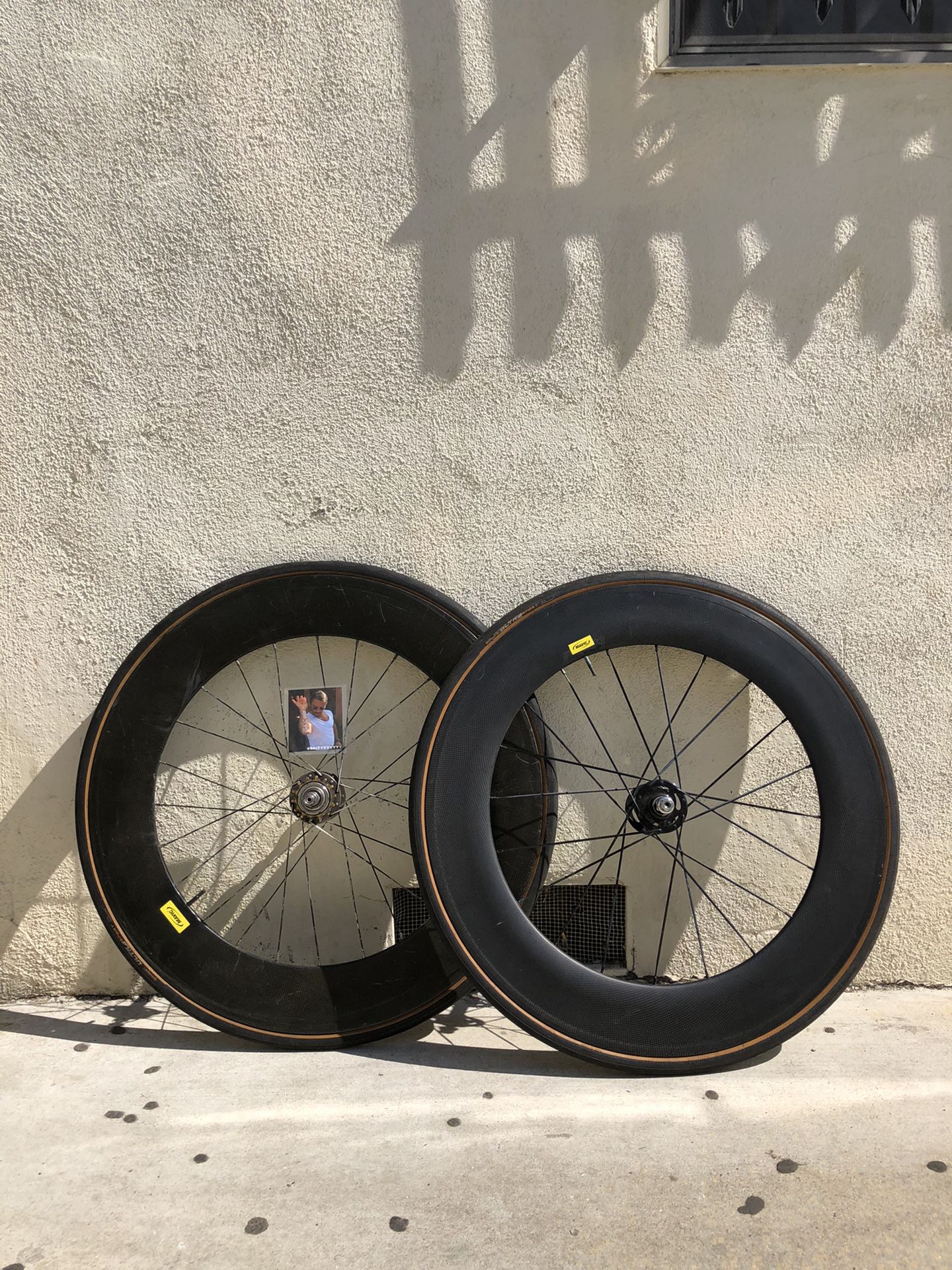 Carbon track 88 wheelset