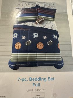 Boys Sports Theme Bedding