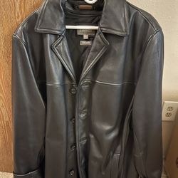 Genuine Leather Jacket -REDUCED -$80