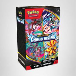 Pokémon TCG Mega Evolution Chaos Rising Booster Bundle