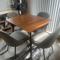 West Elm Table And Chairs 