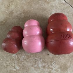 Kong Dog Toys- 3 For $20 