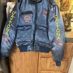 Authentic 1992 Team Qualification And Daytona Team Race Jacket 