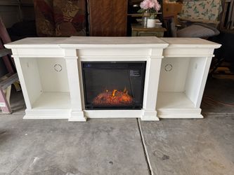 Real Flame® Eliot Grand Electric Fireplace Media Cabinet