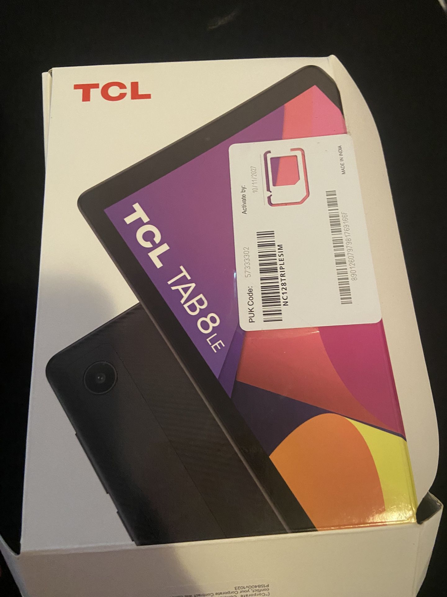TCL Tablet Brand New