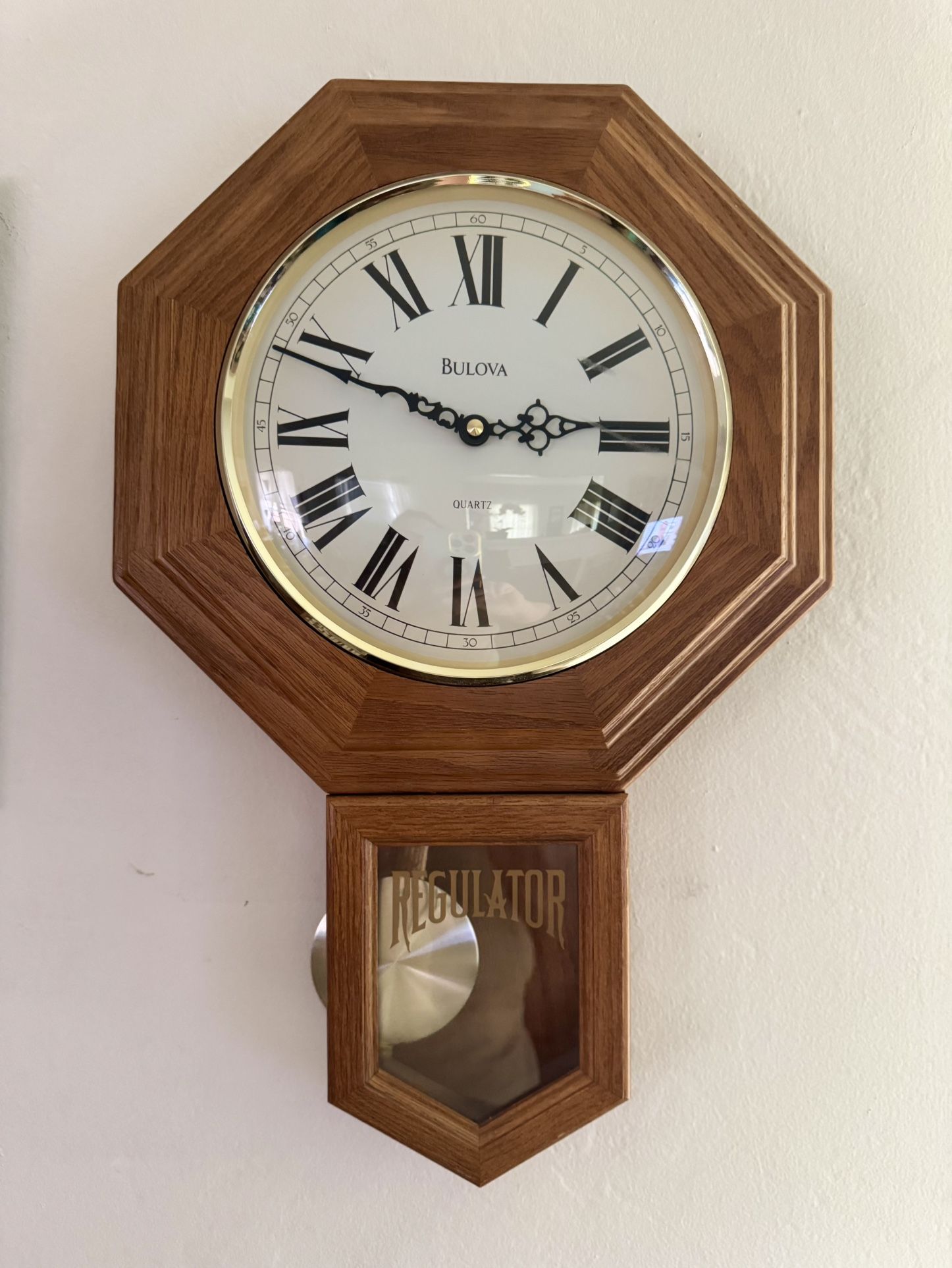Bulova Pendulum Wall Clock