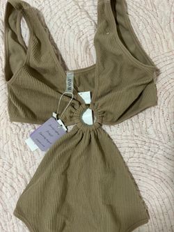 Brown Summer Bodysuit