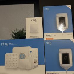 Ring Security Kit/ Cameras