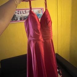 red formal Dress