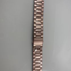 New Rose Gold Stainless Steel Watch Band
