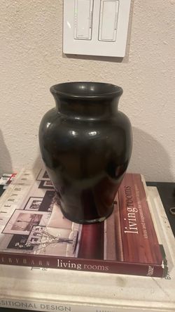 Black Terracotta Vase