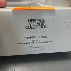Baker elves department 56 N. Pole series