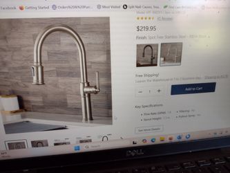 Gorgeous Kitchen Faucet LIKE NEW!