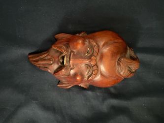 Wooden Japanese Mask